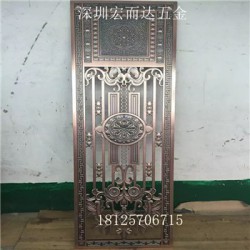 惠州  铝门花铝板浮雕精雕深圳厂家//HED