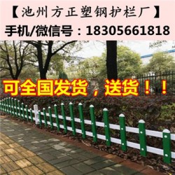 川汇区(周口)景区塑料栏杆栅栏【厂家直销】